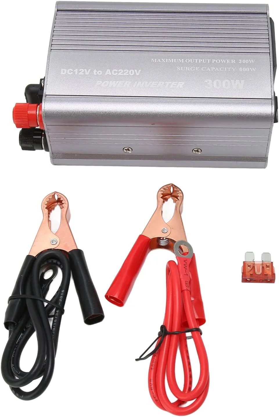 اینورتر موج سینوسی خالص 300W/600W، تبدیل 12V DC به 220V AC، مناسب برای استفاده در دفتر