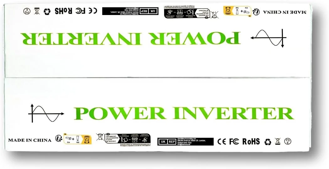 اینورتر موج سینوسی خالص NOVOPAL - 3000 وات 12 ولت به 230 ولت 240 ولت مبدل خودرو اینورتر برق با صفحه نمایش LCD 2 خروجی AC و پورت USB 2.1 آمپر - کنترل از راه دور برای خانه های سیار، کامیون، قایق، کمپینگ، خانگی، ون