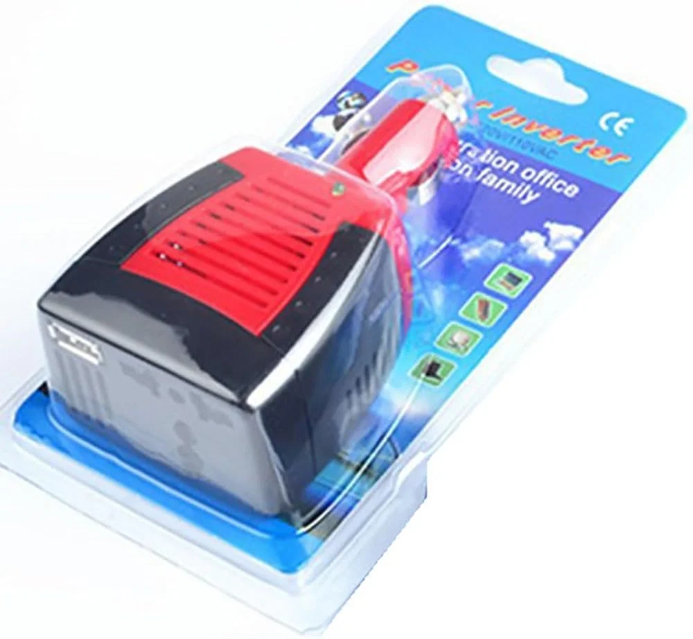 اینورتر برق خودرو 75 وات با درگاه شارژ USB