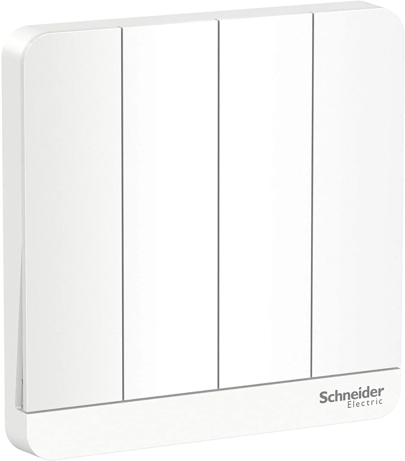 کلید یک پل 4 پل Schneider Electric E8334L1_WE AvatarOn سفید - 16AX - سفید