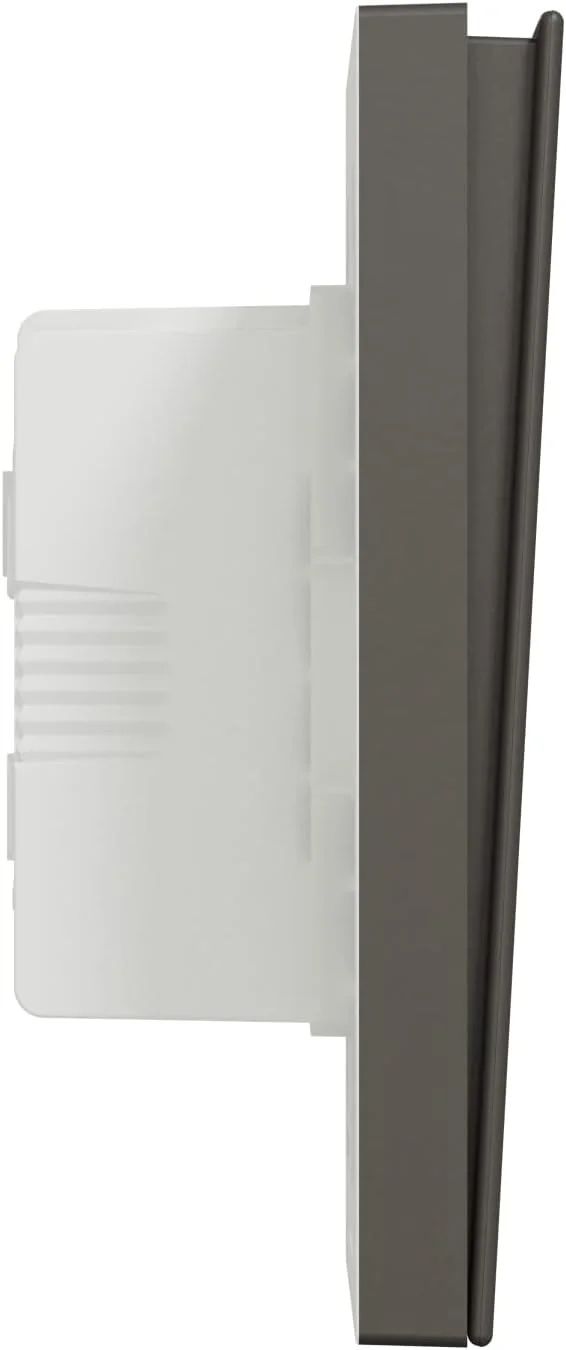 کلید دو پل اشنایدر الکتریک AvatarOn C، 16AX 250V، خاکستری تیره، E8732L1F_DG کلید دو پل اشنایدر الکتریک AvatarOn C، 16AX 250V، خاکستری تیره، E8732L1F_DG