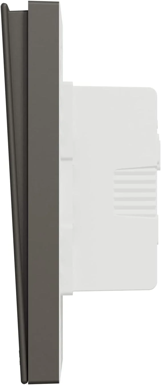 کلید دو پل اشنایدر الکتریک AvatarOn C، 16AX 250V، خاکستری تیره، E8732L1F_DG کلید دو پل اشنایدر الکتریک AvatarOn C، 16AX 250V، خاکستری تیره، E8732L1F_DG