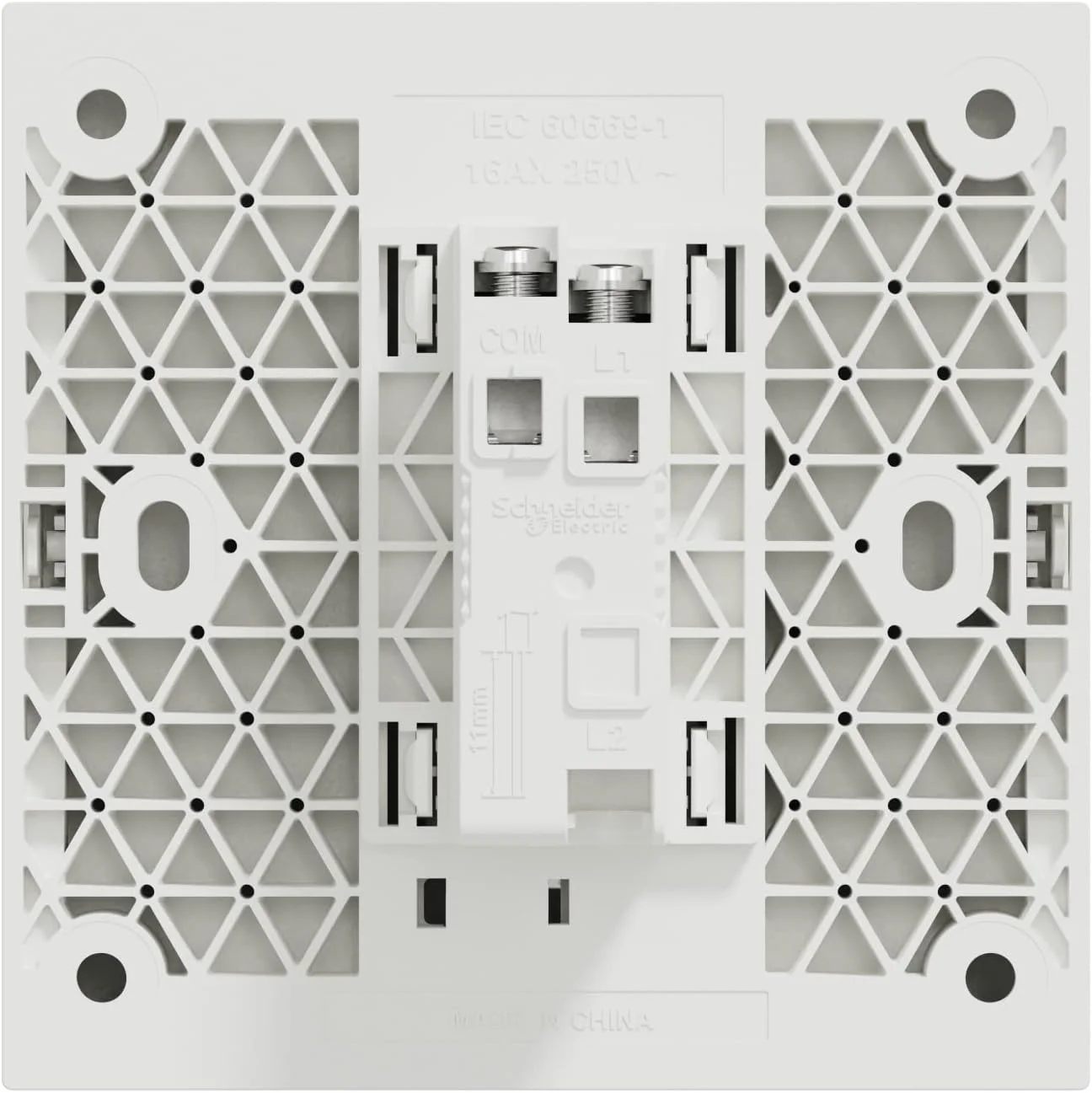 کلید یک پل Schneider Electric AvatarOn C، یک راهه، 16 آمپر، 250 ولت، سفید، مدل E8731L1F_WE کلید یک پل Schneider Electric AvatarOn C، یک راهه، 16 آمپر، 250 ولت، سفید، مدل E8731L1F_WE