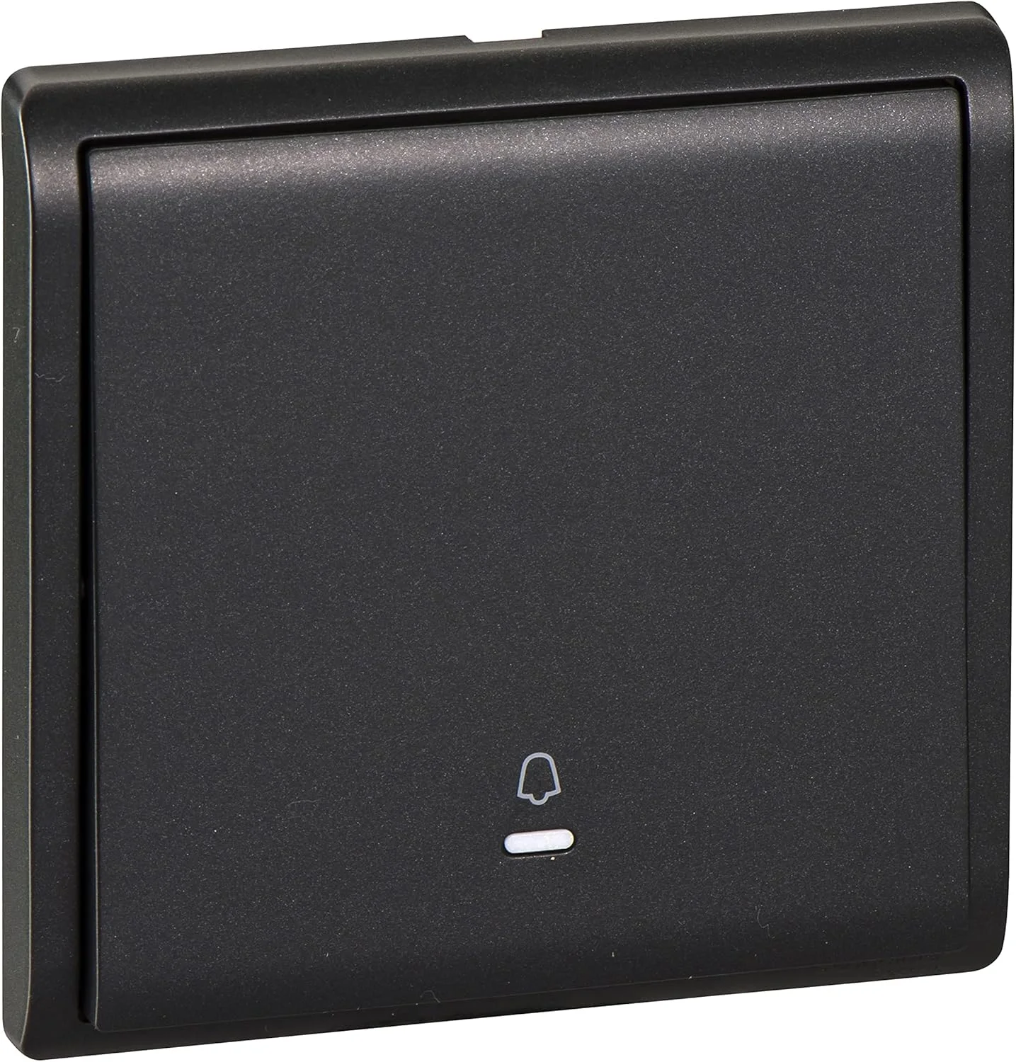 کلید زنگ تک پل 10 آمپر 250 ولت Schneider Electric، مشکی مات - E8231BPL1_MB_G1