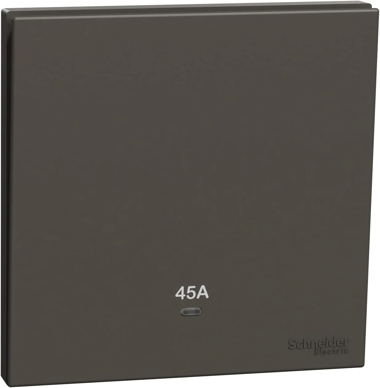 کلید دو پل 45 آمپر تک پل Schneider Electric AvatarOn C، خاکستری تیره، E8731D45N_DG