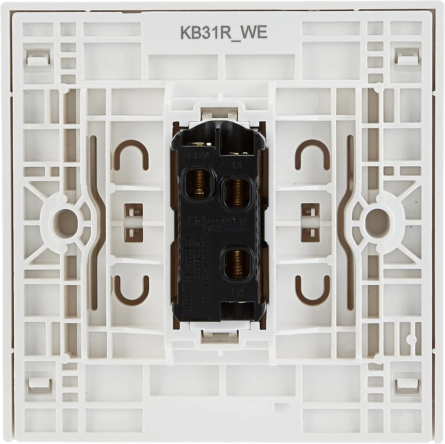 کلید دو طرفه یک پل Schneider Electric KB31R Vivace سفید - 16 آمپر - سفید کلید دو طرفه یک پل Schneider Electric KB31R Vivace سفید - 16 آمپر - سفید
