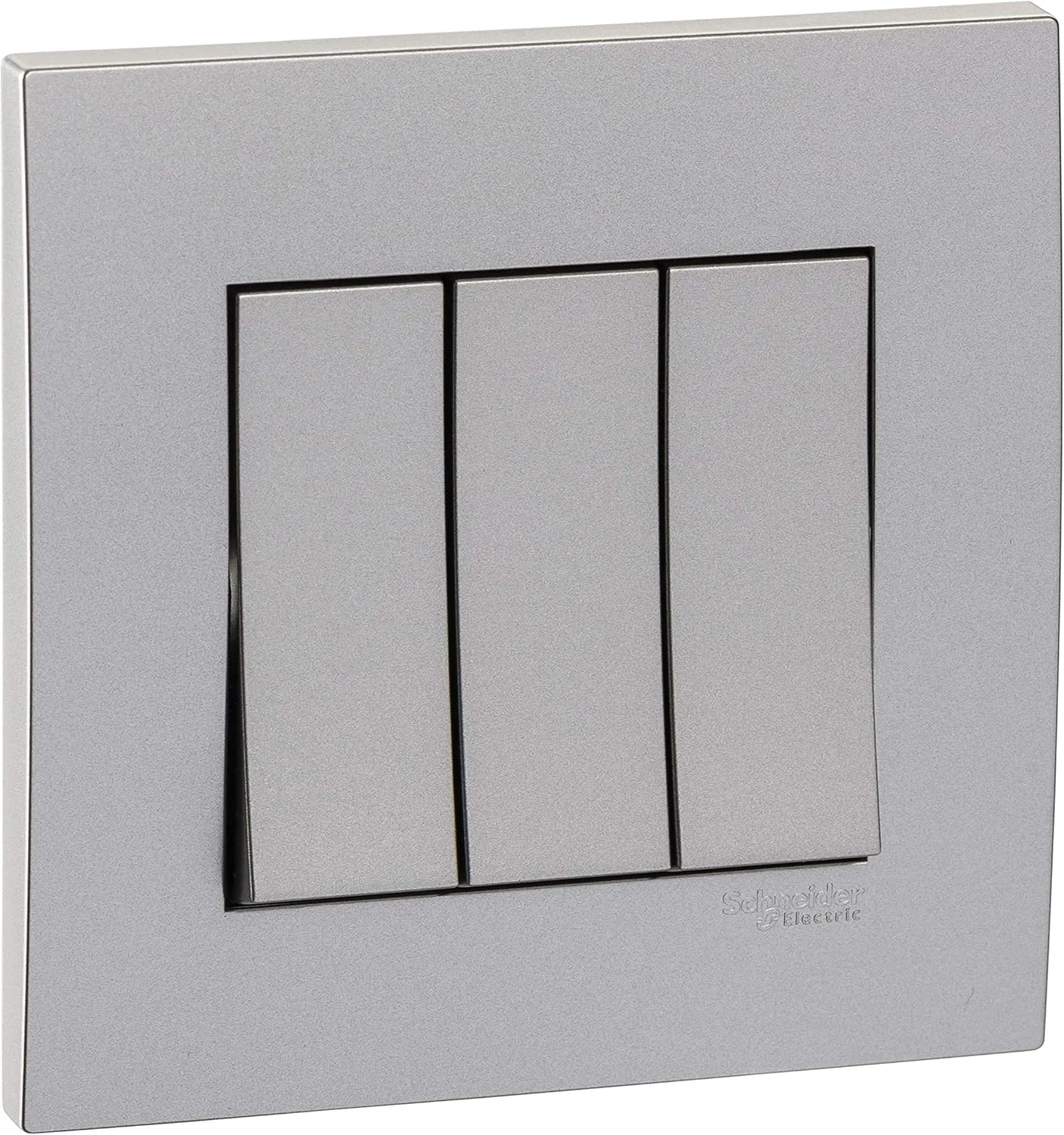 کلید یک پل 3 پل Schneider Electric KB33R_1_AS Vivace نقره ای - 16AX - نقره ای