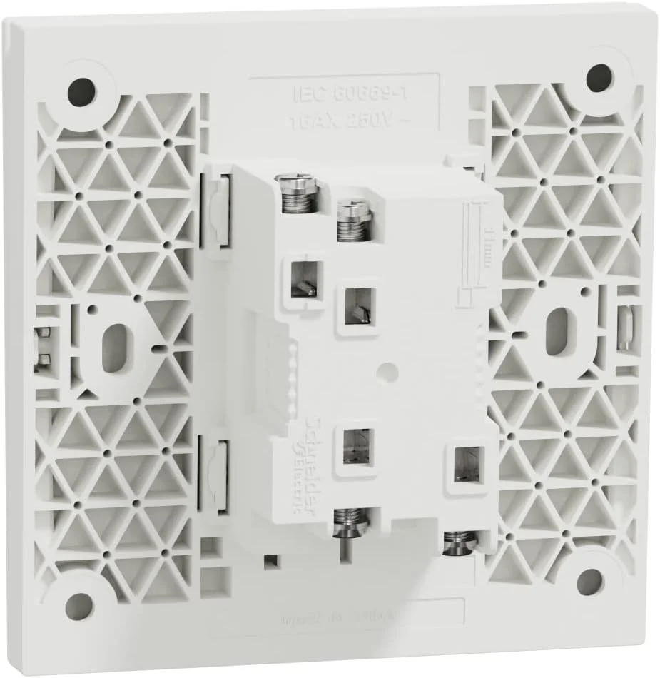 کلید میانی یک پل Schneider Electric AvatarOn C، 16AX 250V، سفید، E8731MF_WE کلید میانی یک پل Schneider Electric AvatarOn C، 16AX 250V، سفید، E8731MF_WE