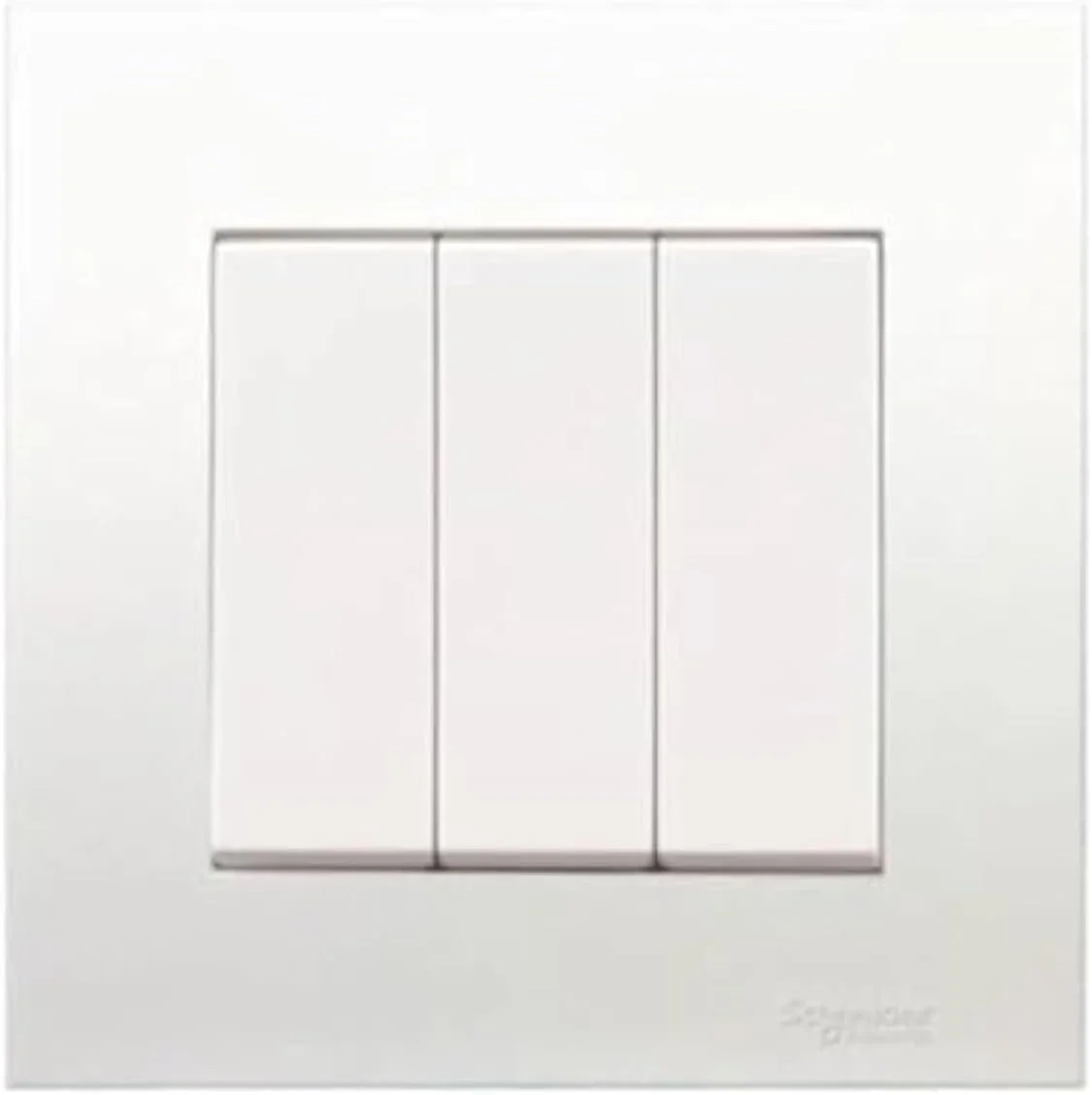 کلید دو پل 3 پل Schneider Electric 16AX 250V Vivace، نقره ای