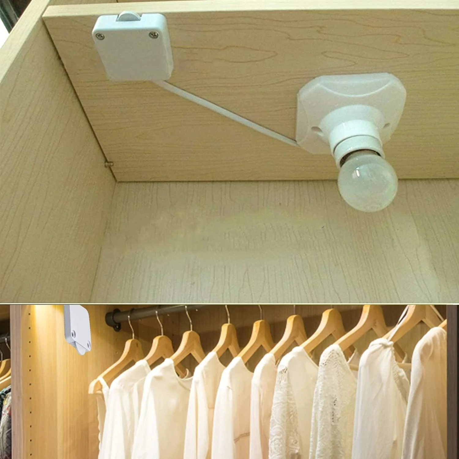 کلید درب کابینت NALACAL، کلید چراغ کابینت، کلید اتوماتیک برای کمدهای لباس، مناسب برای انواع کابینت و درب، دستگاه های روشنایی مختلف، دستگاه های الکتریکی و ترانسفورماتور (4 عدد)