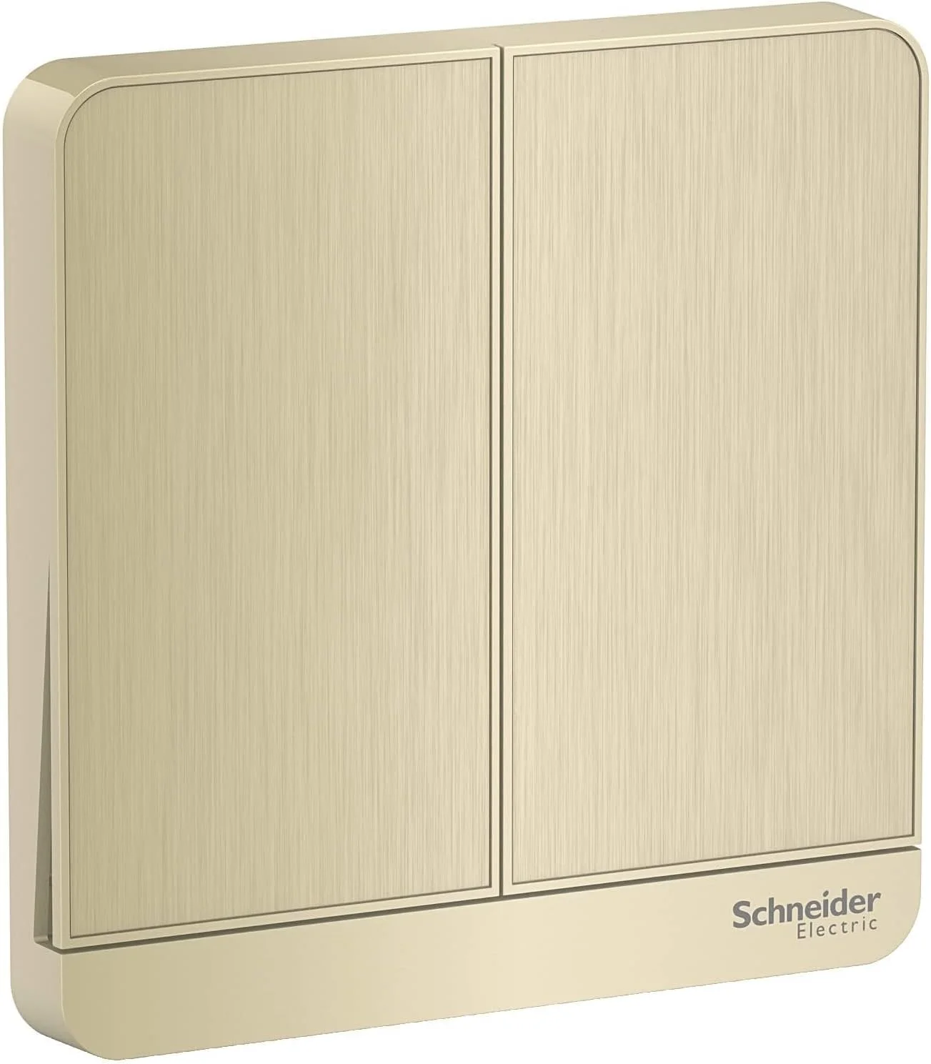 کلید دو پل Schneider Electric E8332L1_GH AvatarOn، 16 آمپر، 250 ولت، یک طرفه، طلایی متالیک