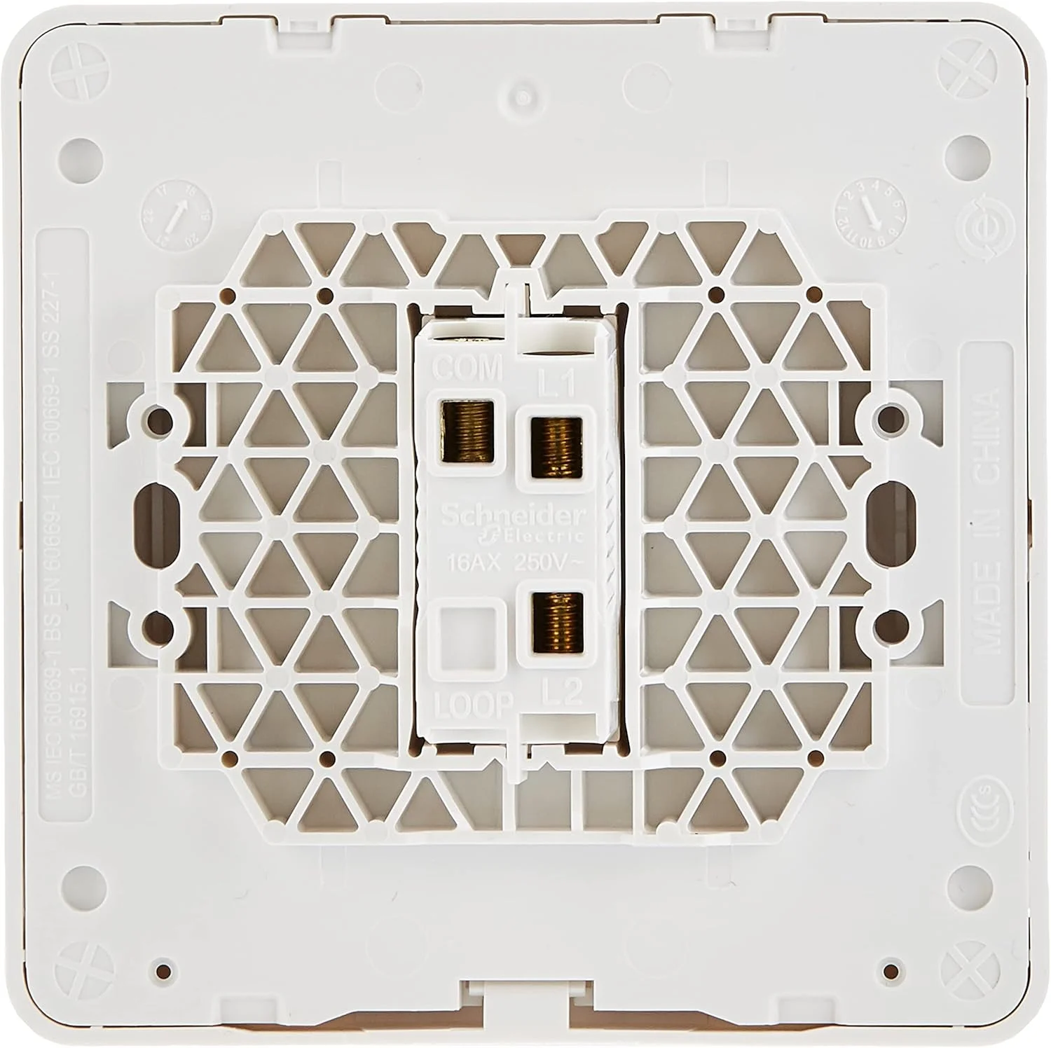 کلید دو پل یک پل Schneider Electric E8331L2_WE AvatarOn سفید - 16AX - سفید