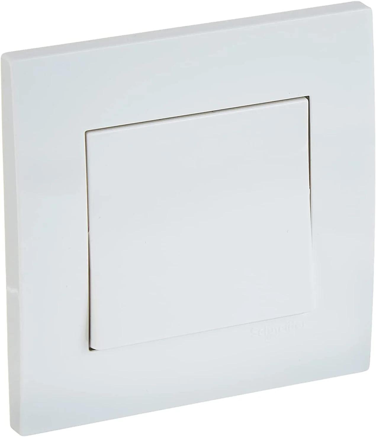راه‌کش 16AX 1گانگ - نیمه سفید Schneider Electric KB31R_1 Vivace
