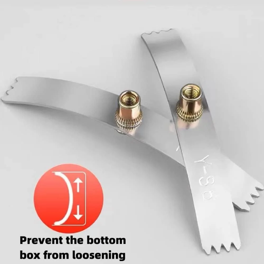 گیره پیچ سوئیچ KAIRUIERD 20 عددی برای تعمیر پریز دیواری، ابزار تعمیر جعبه سوئیچ نوع 86 جهانی، جعبه اتصال فولادی برای نصب سوکت برقی