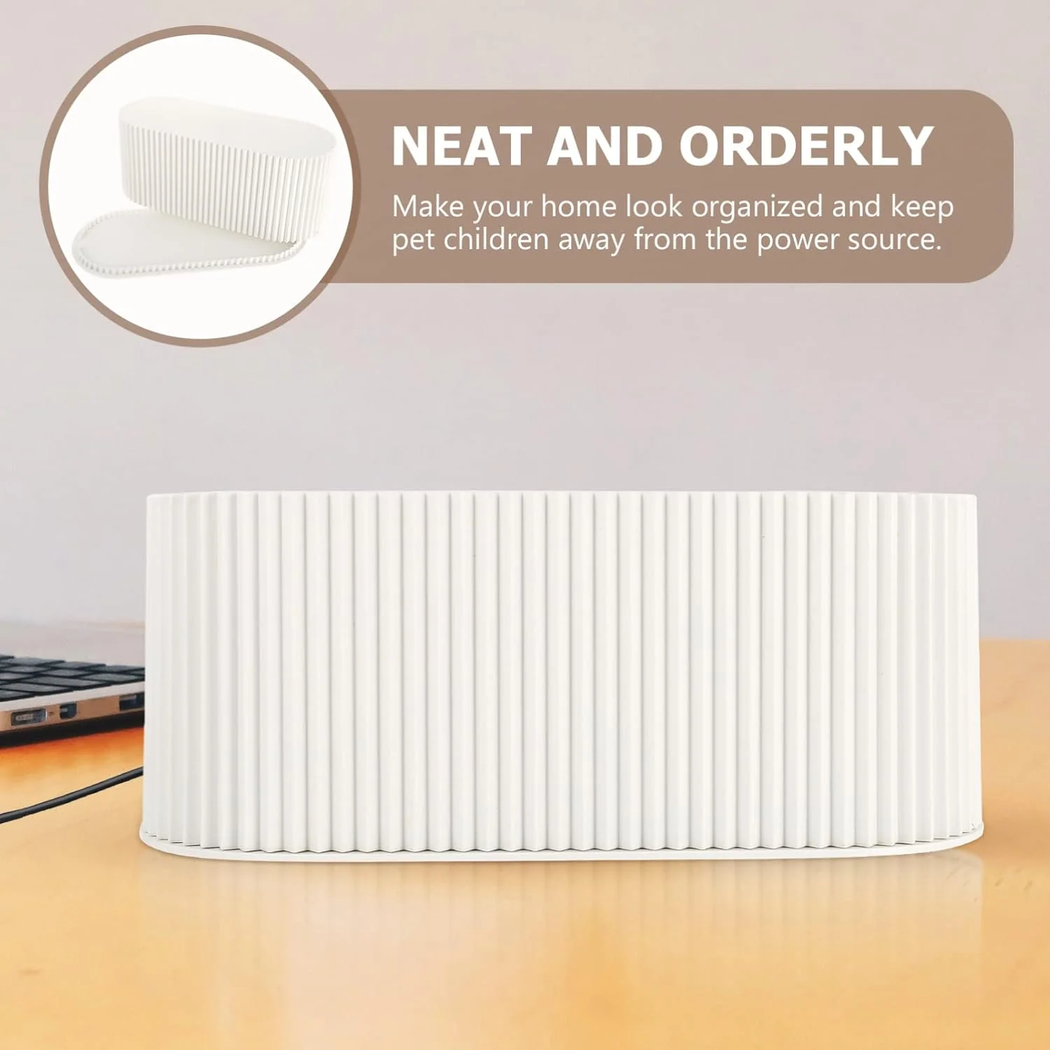جعبه مدیریت کابل STOBOK، جعبه کابل دفع حرارت، جعبه ذخیره سازی کابل رومیزی، جعبه سازمان دهنده کابل، لوازم مدیریت سیم برق، سفید جعبه مدیریت کابل STOBOK، جعبه کابل دفع حرارت، جعبه ذخیره سازی کابل رومیزی، جعبه سازمان دهنده کابل، لوازم مدیریت سیم برق، سفید