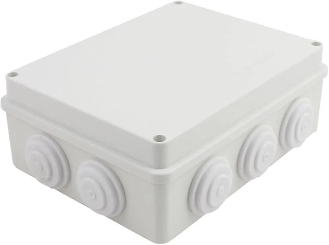 جعبه تقسیم Duravel 200x155x80mm، ضد آب IP65، ضد گرد و غبار، محفظه جهانی
