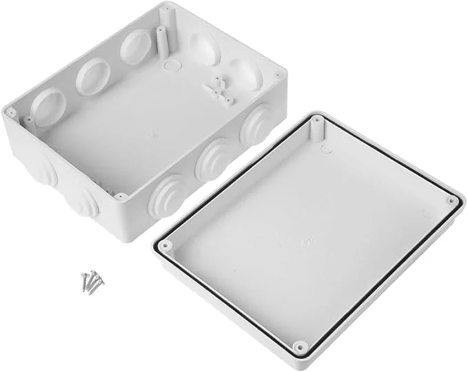 جعبه تقسیم Duravel 200x155x80mm، ضد آب IP65، ضد گرد و غبار، محفظه جهانی