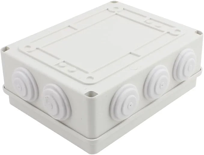 جعبه تقسیم Duravel 200x155x80mm، ضد آب IP65، ضد گرد و غبار، محفظه جهانی