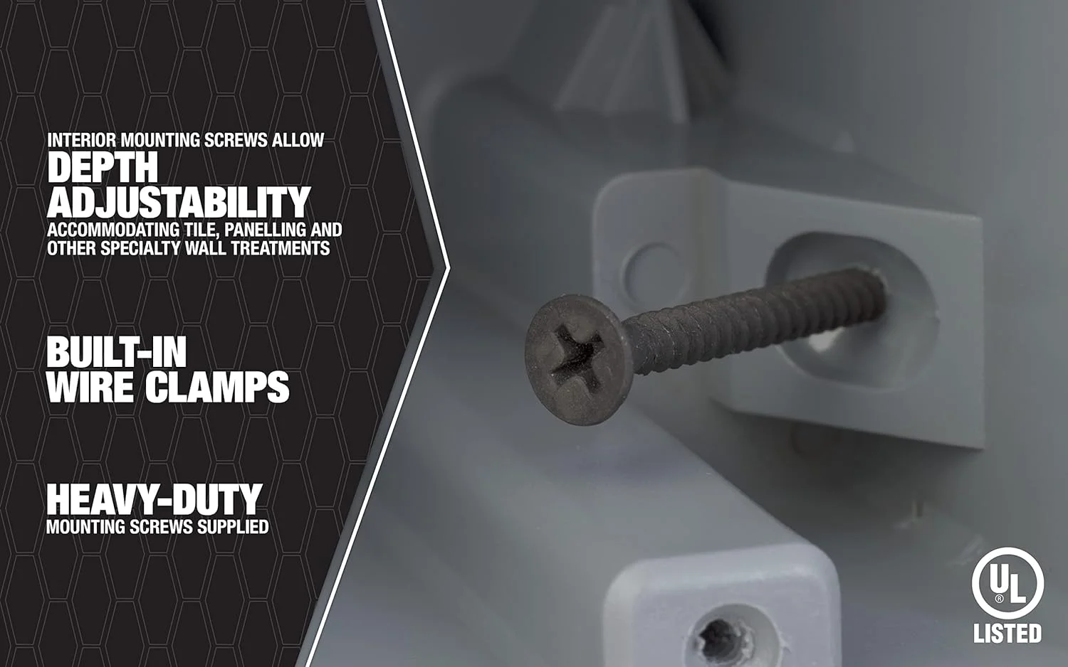 جعبه سه گانه Southwire Madison Electric Products MSB3G با قابلیت تنظیم عمق، سنگین 42 پوند
