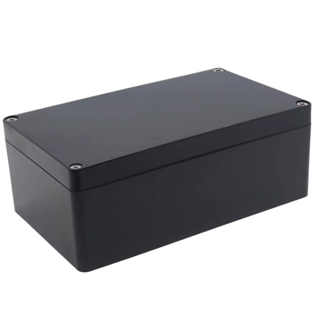 جعبه اتصال ضد آب YETLEBOX، جعبه پروژه ضد آب IP67، محفظه الکترونیکی پلاستیکی ABS بادوام برای پروژه های الکتریکی DIY مشکی 200 x 120 x 75 میلی متر (7.87" x 4.72" x 2.95")