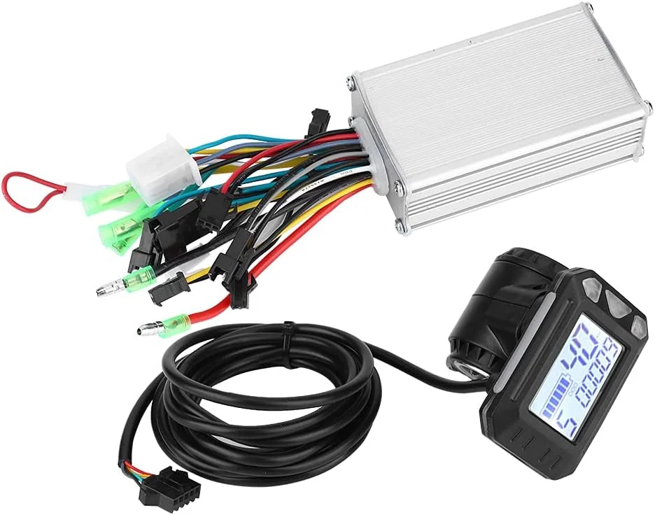 کنترلر برقی Rengu، کنترلر اسکوتر برقی، پنل نمایشگر LCD برقی برای اسکوتر برقی E-Scooter (350W36V)
