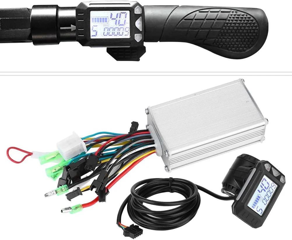 کنترلر برقی Rengu، کنترلر اسکوتر برقی، پنل نمایشگر LCD برقی برای اسکوتر برقی E-Scooter (350W36V) کنترلر برقی Rengu، کنترلر اسکوتر برقی، پنل نمایشگر LCD برقی برای اسکوتر برقی E-Scooter (350W36V)