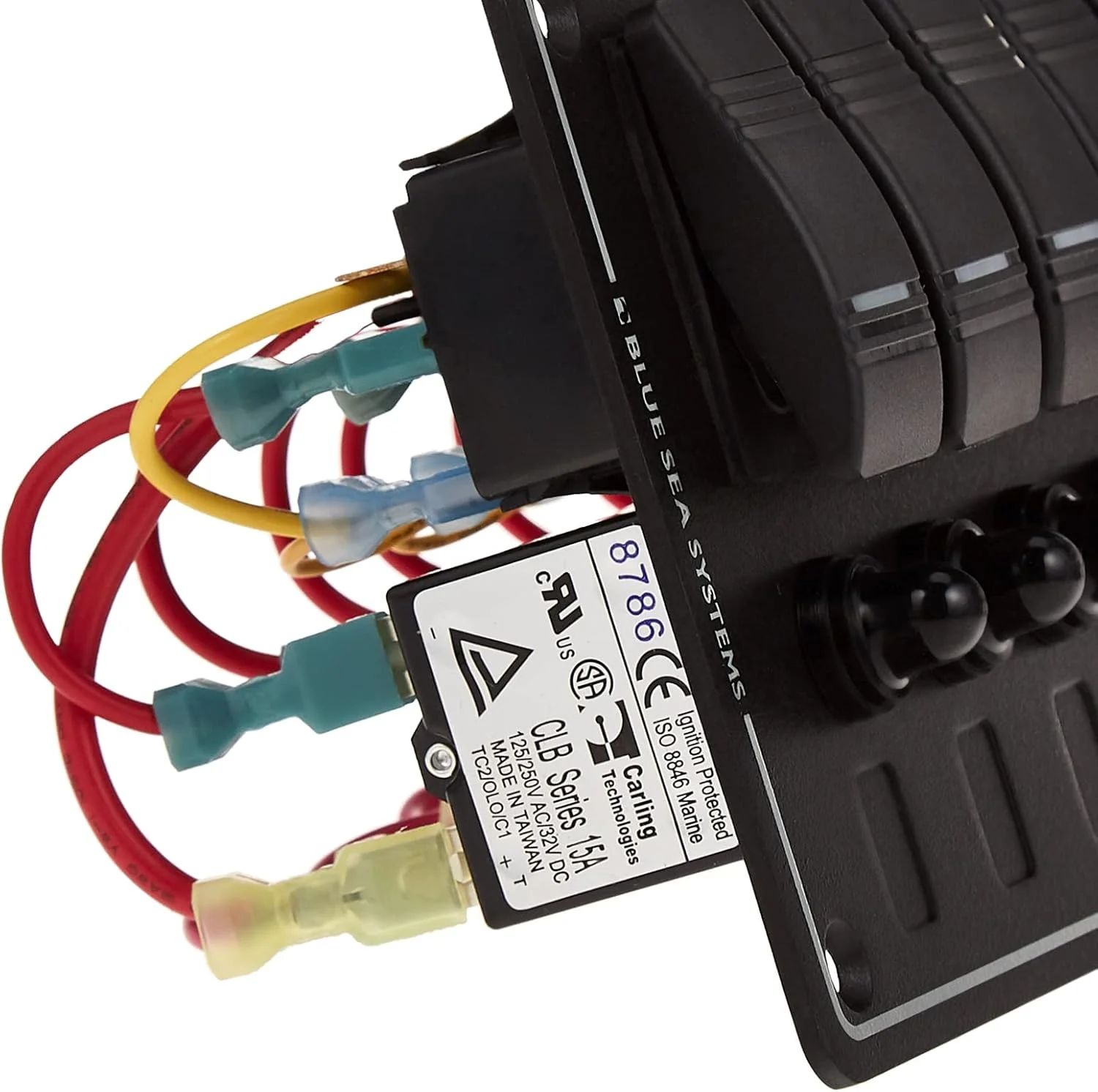 پنل H2O 12VDC CLB 6POS BLK V از Blue Sea Systems