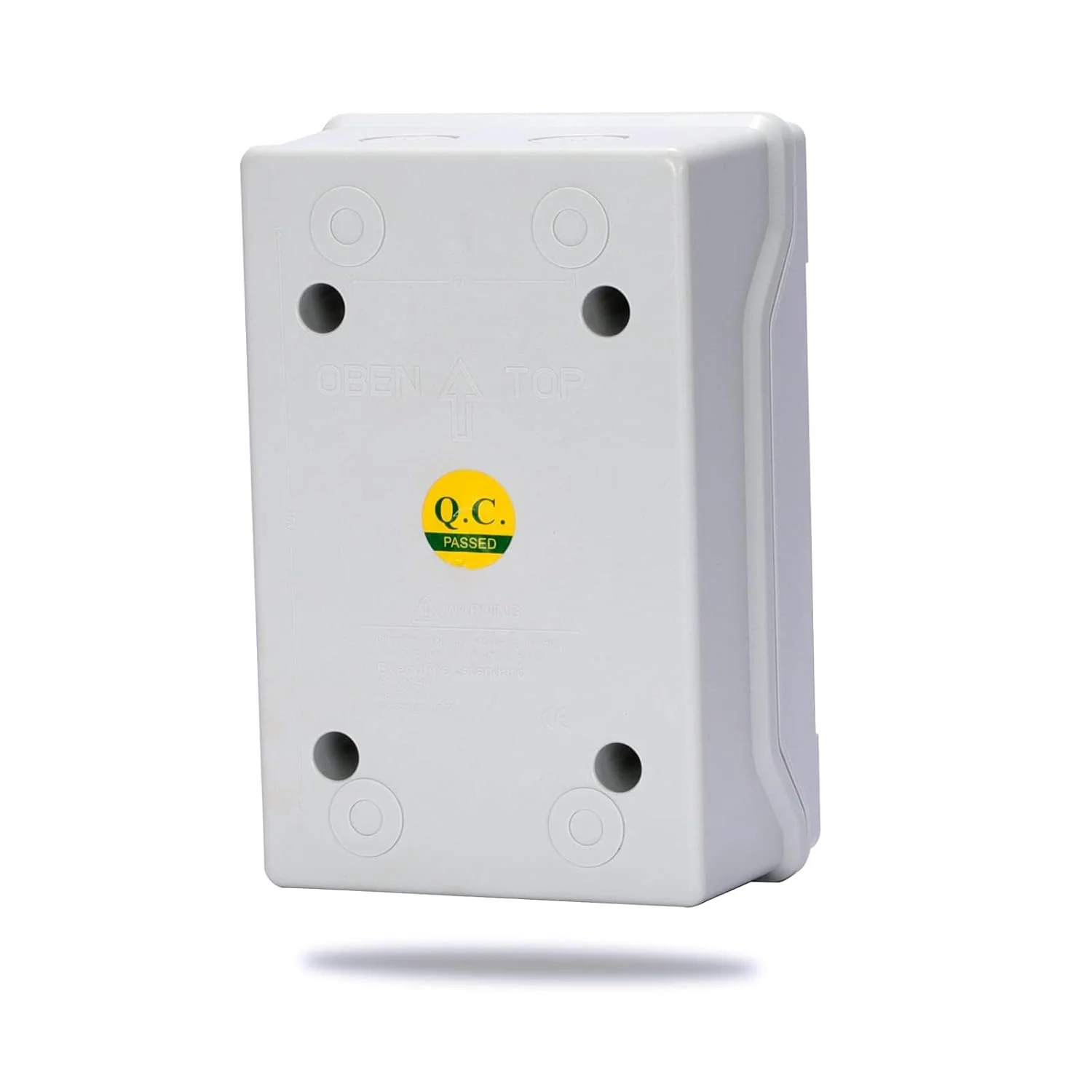 جعبه تقسیم برق 4 راهه TERRIFI با شینه و ریل DIN - ضد آب IP66 برای مینیاتوری MCB، مناسب برای استفاده در داخل و خارج از منزل جعبه تقسیم برق 4 راهه TERRIFI با شینه و ریل DIN - ضد آب IP66 برای مینیاتوری MCB، مناسب برای استفاده در داخل و خارج از منزل
