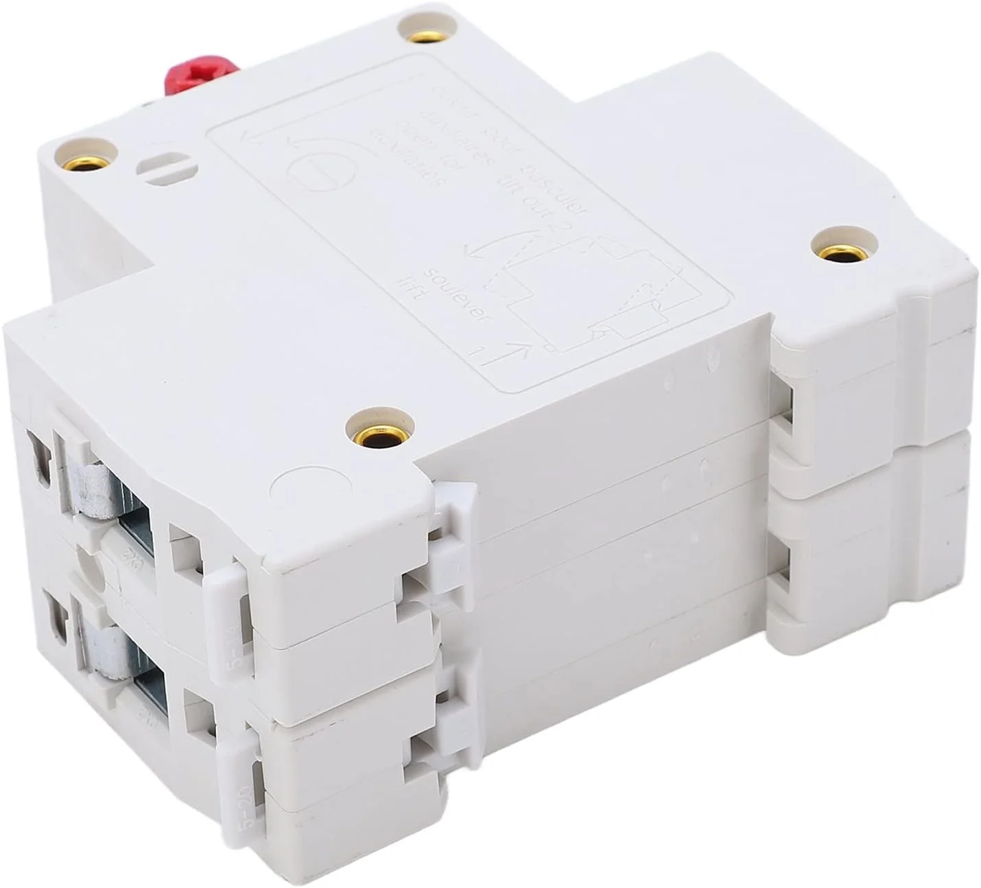 کلید مینیاتوری 2 پل DC 500V برای مدار فتوولتائیک، کلید هوایی برای حفاظت از اضافه بار و اتصال کوتاه (32 آمپر)