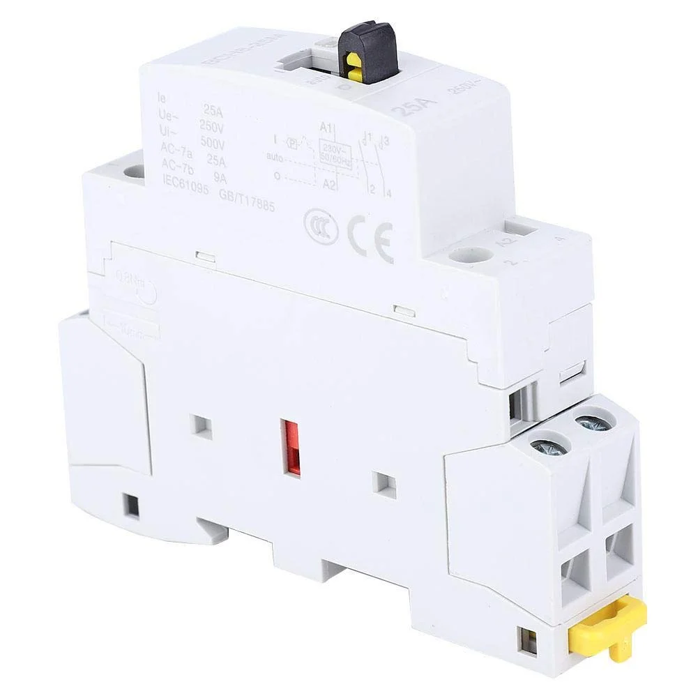 کلید مدار شکن کنترل 2P BCH8-25M 230V 2NO، مدار شکن نشتی جریان، ساختمان بلند مرتبه برای محافظ های نشتی زمین صنعتی