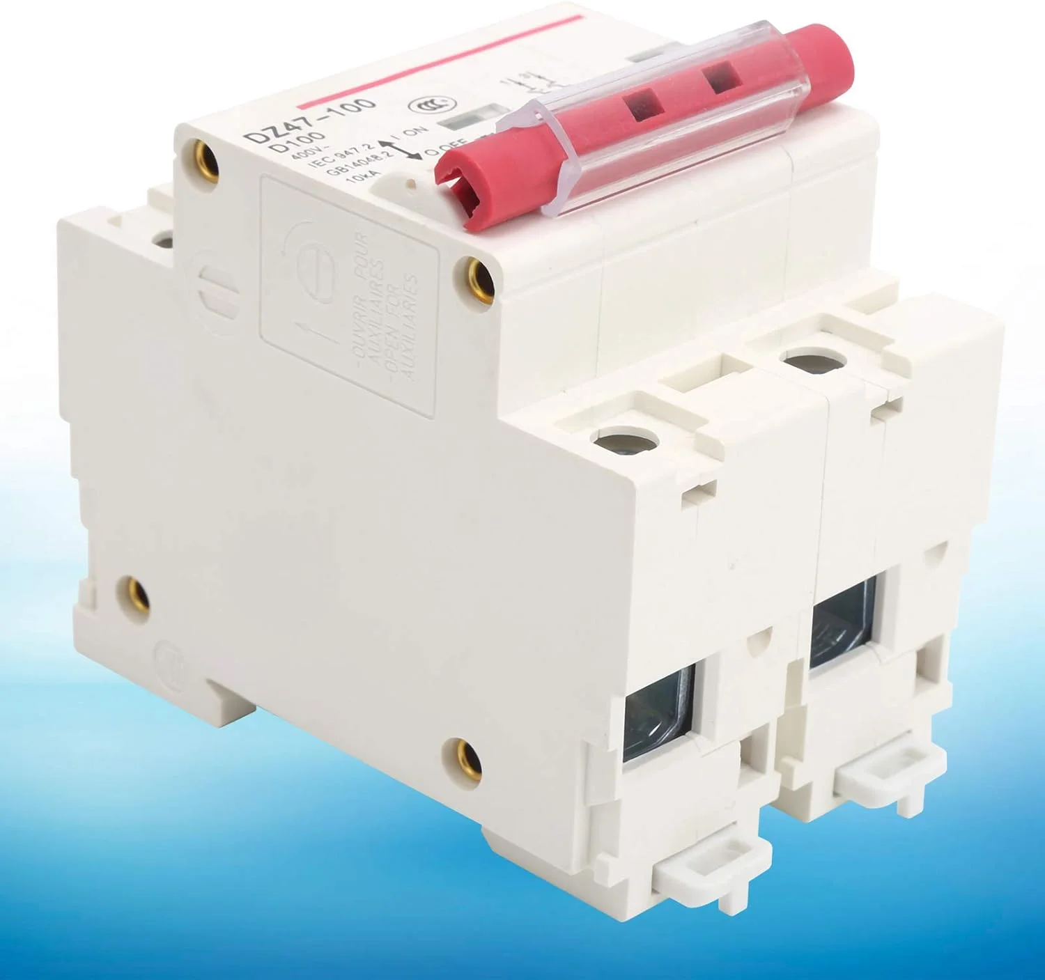 مینی کلید مدار، DZ47-100 2P D80~100A کلید مدار قابل بازیافت نوع D سازگار با محیط زیست برای حفاظت از نشت خانگی محافظ های نشتی زمین