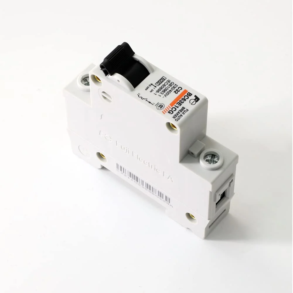 فیوز مینیاتوری الیتکو فوجی الکتریک (6kA)، 230/400 ولت AC 50/60 هرتز، تک پل، عرض 18 میلی متر، 32 آمپر، ساخت ژاپن | 1 سال گارانتی