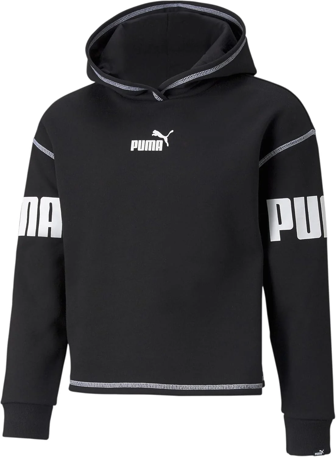 هودی دخترانه پوما مدل PUMA POWER Hoodie FL G