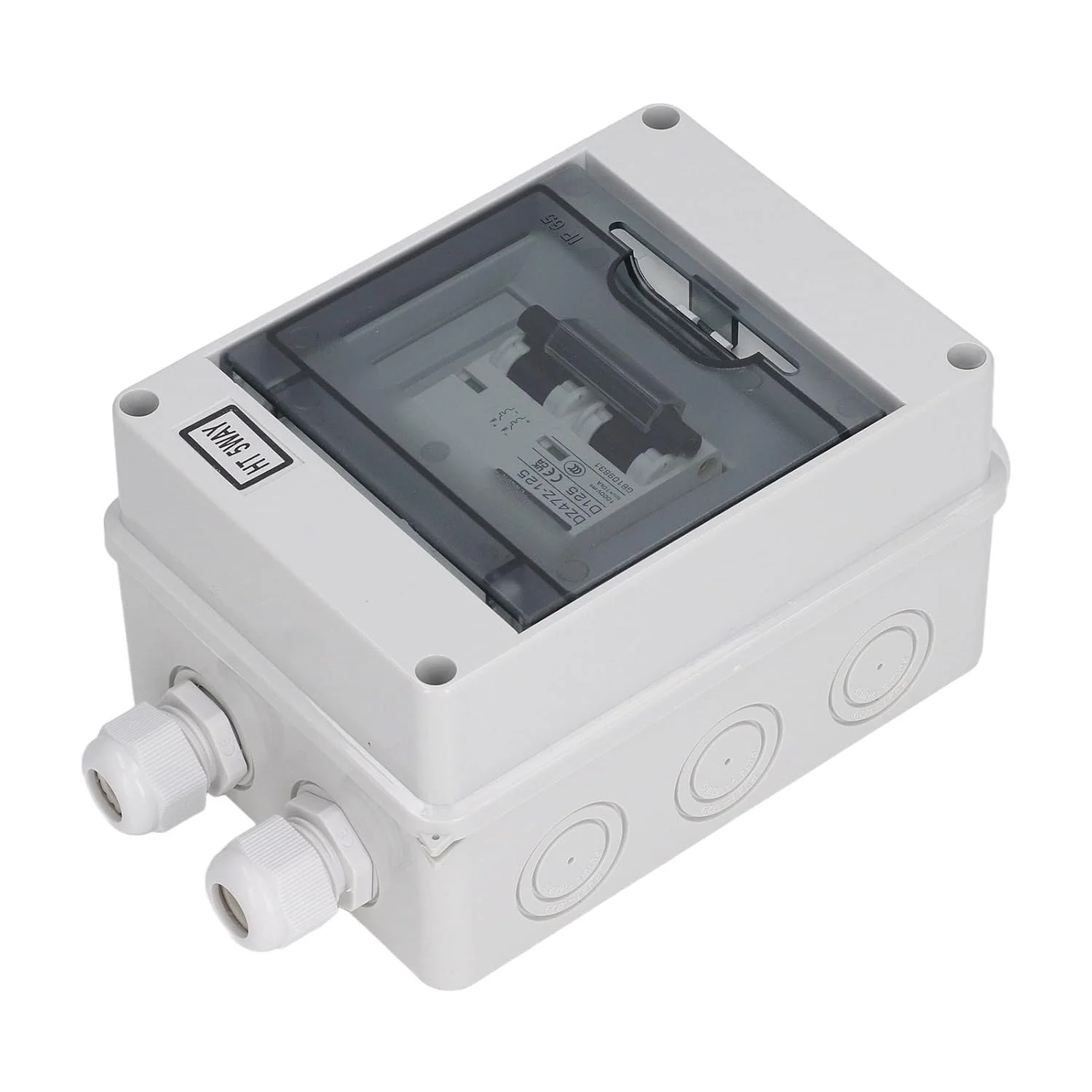 کلید مینیاتوری DC 2P 125A IP65 ضد آب قطع کننده مدار سیستم فتوولتائیک خورشیدی کلید مینیاتوری DC 2P 125A IP65 ضد آب قطع کننده مدار سیستم فتوولتائیک خورشیدی