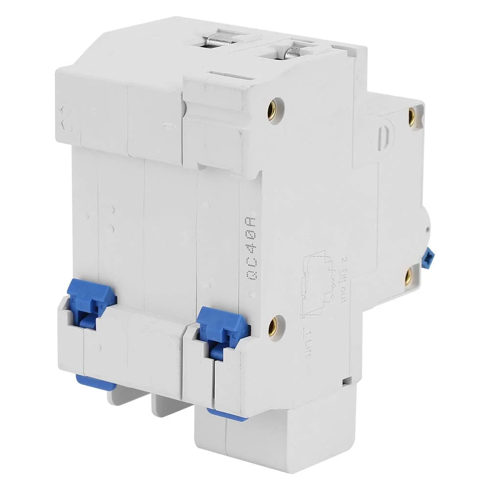 کلید محافظ مدار، DZ47LE-63 1P+N C40 40A 230V کلید محافظ مدار نشتی زمین کلید محافظ مدار، DZ47LE-63 1P+N C40 40A 230V کلید محافظ مدار نشتی زمین
