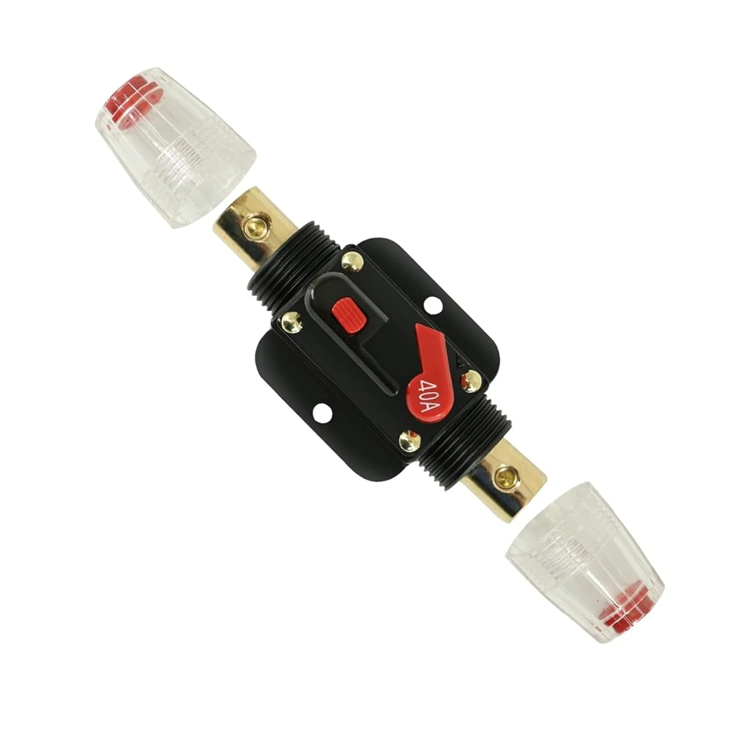 قطع کننده مدار ShoFbi 20A 30A 40A 50A 60A 80A 100A 12V 24V فیوز قابل تنظیم مجدد خودکار قطع کننده مدار تقویت کننده صوتی محافظ اضافه بار نگهدارنده فیوز محافظ های نشتی زمین (سایز: 60A) قطع کننده مدار ShoFbi 20A 30A 40A 50A 60A 80A 100A 12V 24V فیوز قابل تنظیم مجدد خودکار قطع کننده مدار تقویت کننده صوتی محافظ اضافه بار نگهدارنده فیوز محافظ های نشتی زمین (سایز: 60A)