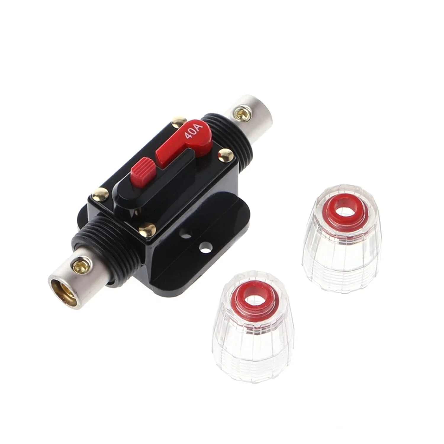 قطع کننده مدار ShoFbi 20A 30A 40A 50A 60A 80A 100A 12V 24V فیوز قابل تنظیم مجدد خودکار قطع کننده مدار تقویت کننده صوتی محافظ اضافه بار نگهدارنده فیوز محافظ های نشتی زمین (سایز: 60A) قطع کننده مدار ShoFbi 20A 30A 40A 50A 60A 80A 100A 12V 24V فیوز قابل تنظیم مجدد خودکار قطع کننده مدار تقویت کننده صوتی محافظ اضافه بار نگهدارنده فیوز محافظ های نشتی زمین (سایز: 60A)