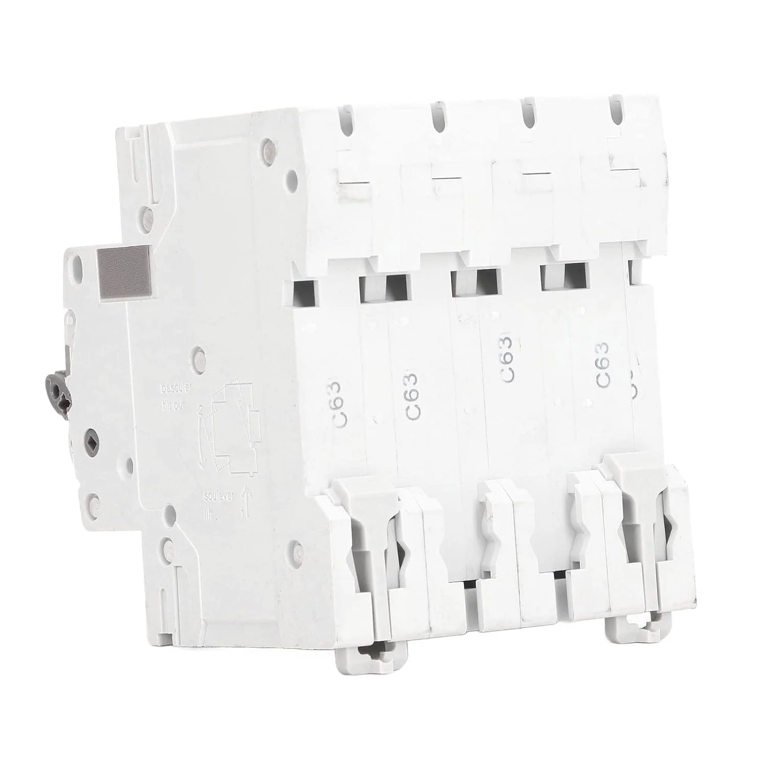 کلید مینیاتوری، سوئیچ محافظت از اضافه بار با عملکرد ایمن DC 1000V 63A، اندازه جمع و جور، مقاوم در برابر ضربه برای مهندسی و ابزار خانگی کلید مینیاتوری، سوئیچ محافظت از اضافه بار با عملکرد ایمن DC 1000V 63A، اندازه جمع و جور، مقاوم در برابر ضربه برای مهندسی و ابزار خانگی