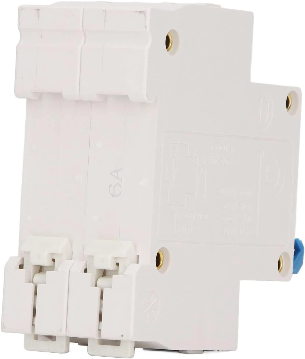 مینیاتوری قطع کننده مدار DNEI، نصب ریلی DIN 2P مینی قطع کننده مدار DC قطع سریع 4kA Icu DC500V برای سیستم برق دریایی (25A) مینیاتوری قطع کننده مدار DNEI، نصب ریلی DIN 2P مینی قطع کننده مدار DC قطع سریع 4kA Icu DC500V برای سیستم برق دریایی (25A)