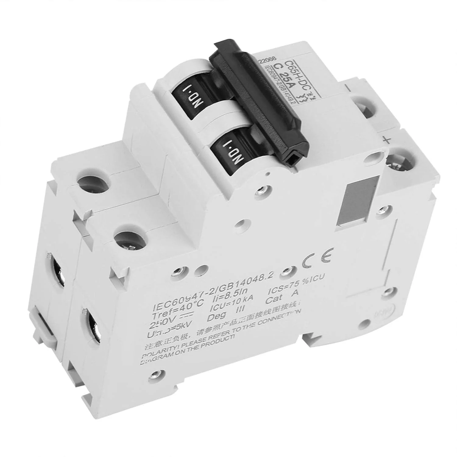 کلید مینیاتوری Aviviva برای سیستم شبکه پنل های خورشیدی 2P 250V کلید مینیاتوری DC ولتاژ پایین برای سیستم شبکه پنل های خورشیدی (#2) کلید مینیاتوری Aviviva برای سیستم شبکه پنل های خورشیدی 2P 250V کلید مینیاتوری DC ولتاژ پایین برای سیستم شبکه پنل های خورشیدی (#2)