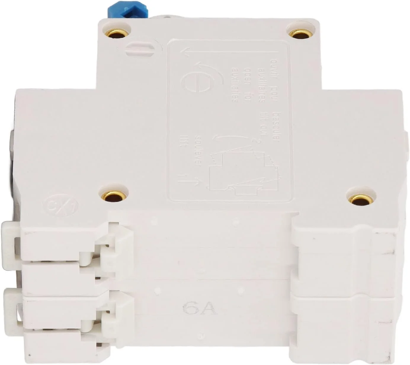 مینیاتوری قطع کننده مدار DNEI، نصب ریلی DIN 2P مینی قطع کننده مدار DC قطع سریع 4kA Icu DC500V برای سیستم برق دریایی (25A) مینیاتوری قطع کننده مدار DNEI، نصب ریلی DIN 2P مینی قطع کننده مدار DC قطع سریع 4kA Icu DC500V برای سیستم برق دریایی (25A)