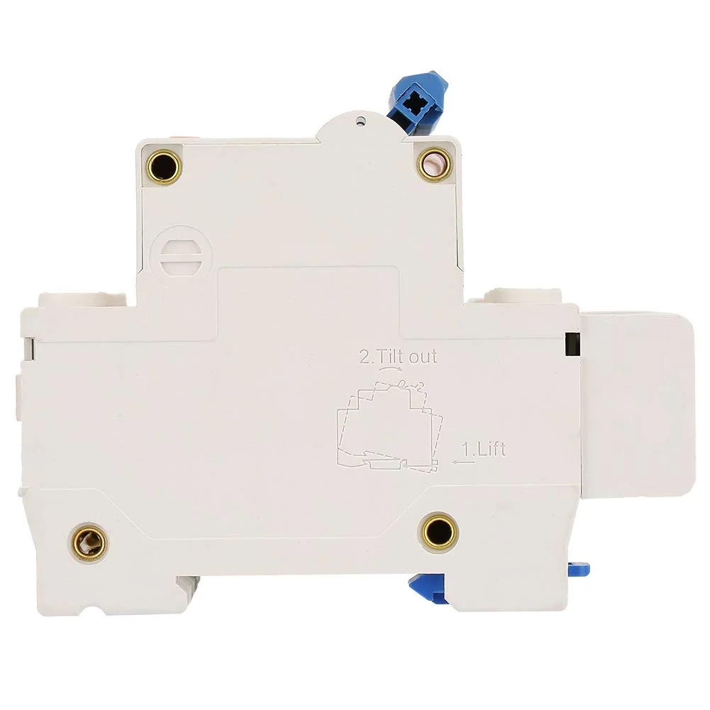 کلید مینیاتوری محافظ جان DZ47LE-63 3P+N C40 40A 400V