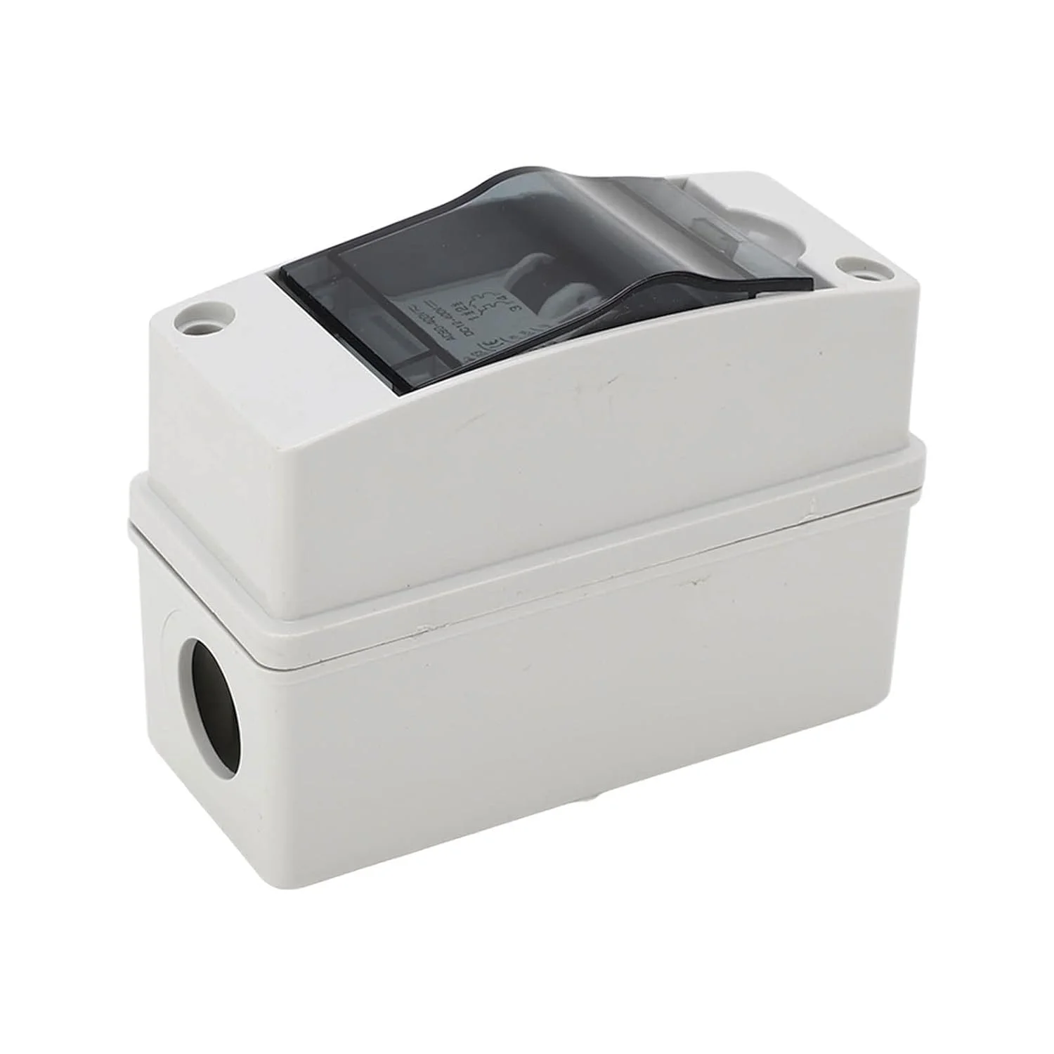 مینیاتوری مدار شکن 6A Pa66، ضد آب IP65 با پوشش شفاف برای مشاهده، AC90-400V DC12-400V برای سیستم های خورشیدی PV