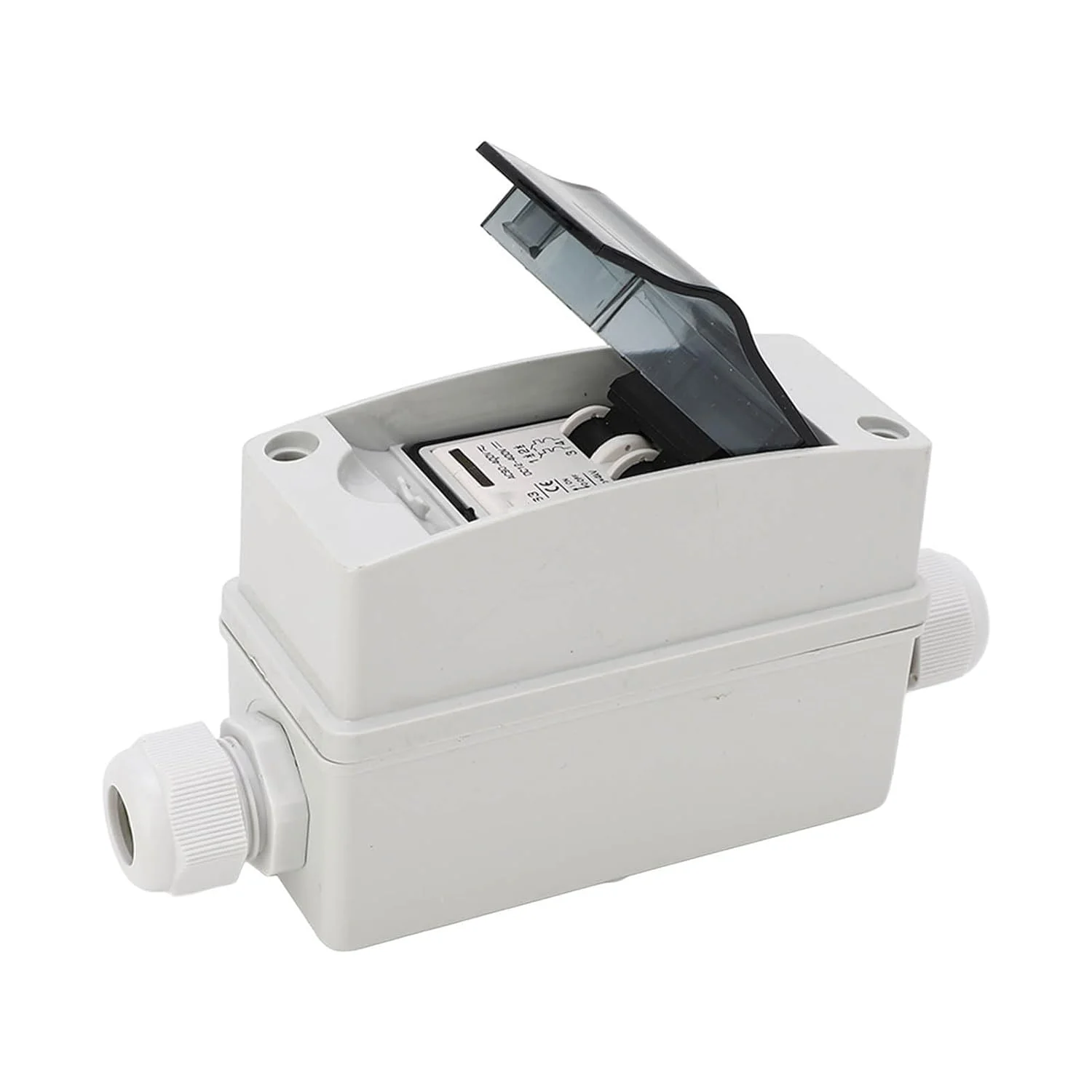 مینیاتوری مدار شکن 6A Pa66، ضد آب IP65 با پوشش شفاف برای مشاهده، AC90-400V DC12-400V برای سیستم های خورشیدی PV مینیاتوری مدار شکن 6A Pa66، ضد آب IP65 با پوشش شفاف برای مشاهده، AC90-400V DC12-400V برای سیستم های خورشیدی PV