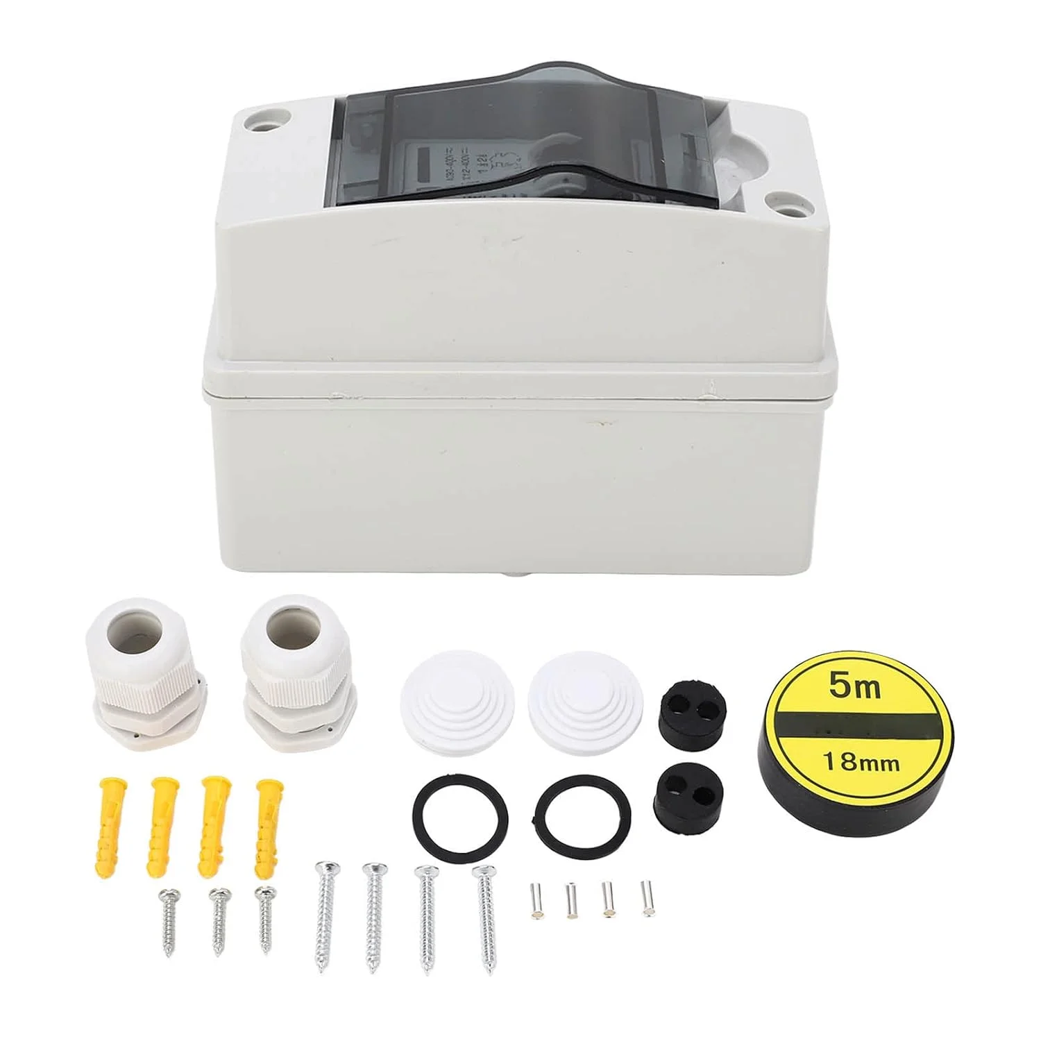 مینیاتوری مدار شکن 6A Pa66، ضد آب IP65 با پوشش شفاف برای مشاهده، AC90-400V DC12-400V برای سیستم های خورشیدی PV مینیاتوری مدار شکن 6A Pa66، ضد آب IP65 با پوشش شفاف برای مشاهده، AC90-400V DC12-400V برای سیستم های خورشیدی PV