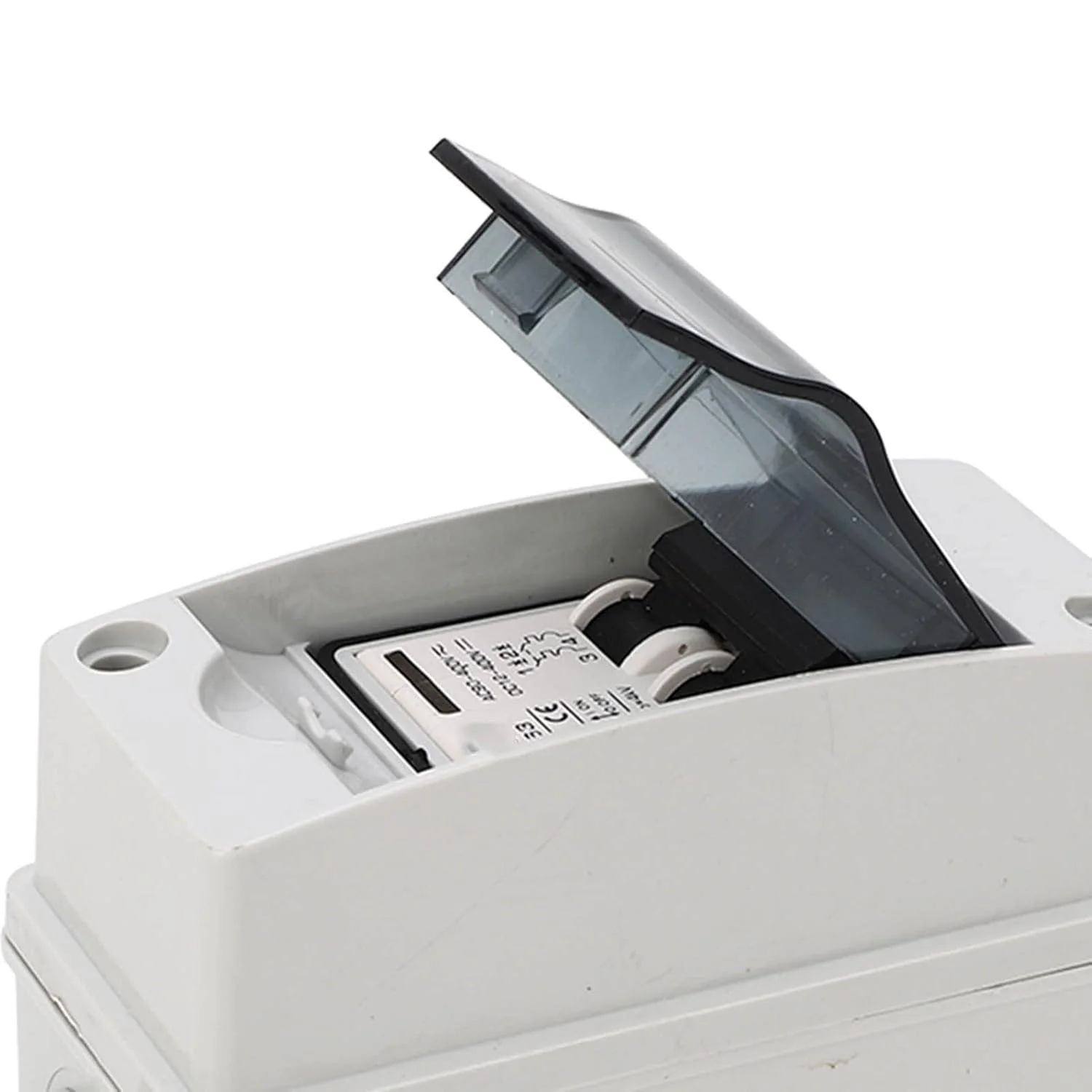 مینیاتوری مدار شکن 6A Pa66، ضد آب IP65 با پوشش شفاف برای مشاهده، AC90-400V DC12-400V برای سیستم های خورشیدی PV مینیاتوری مدار شکن 6A Pa66، ضد آب IP65 با پوشش شفاف برای مشاهده، AC90-400V DC12-400V برای سیستم های خورشیدی PV