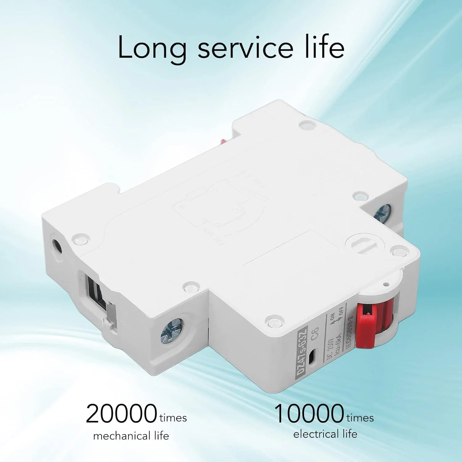 مینیاتوری مدار شکن کوچک، نصب آسان مینی مدار شکن با قدرت قطع 6000 آمپر DC250V برای سیستم فتوولتائیک خورشیدی