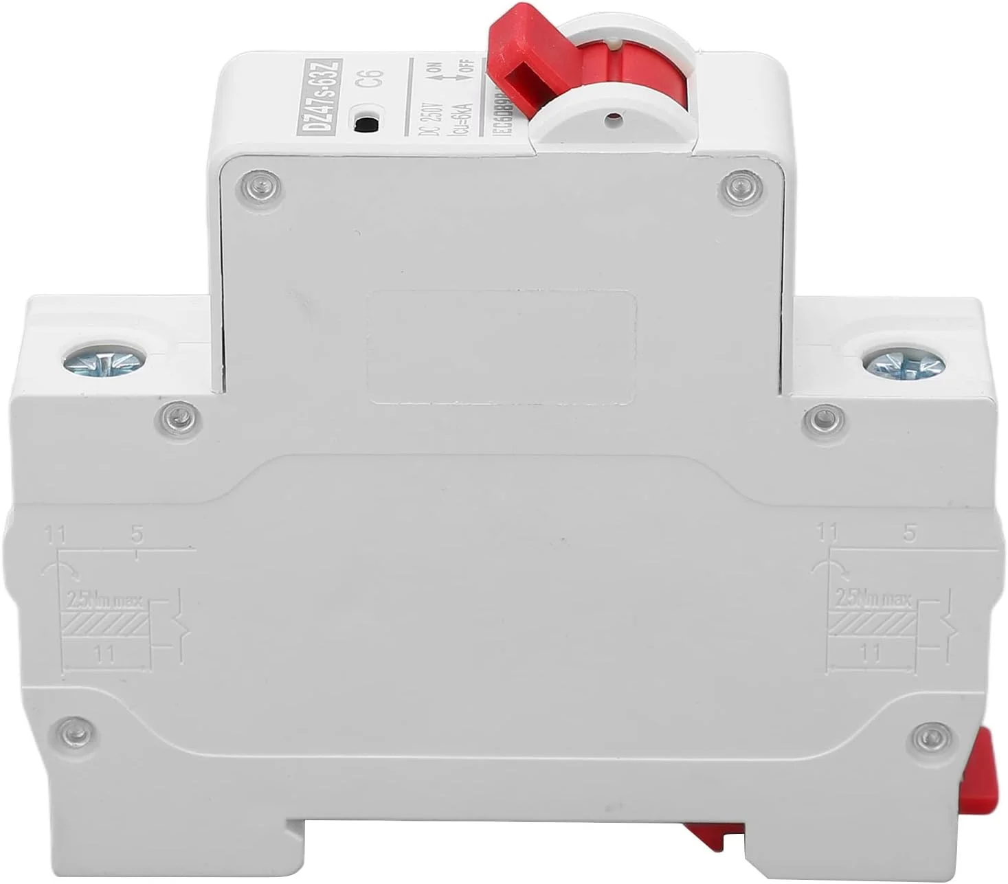 مینیاتوری مدار شکن کوچک، نصب آسان مینی مدار شکن با قدرت قطع 6000 آمپر DC250V برای سیستم فتوولتائیک خورشیدی