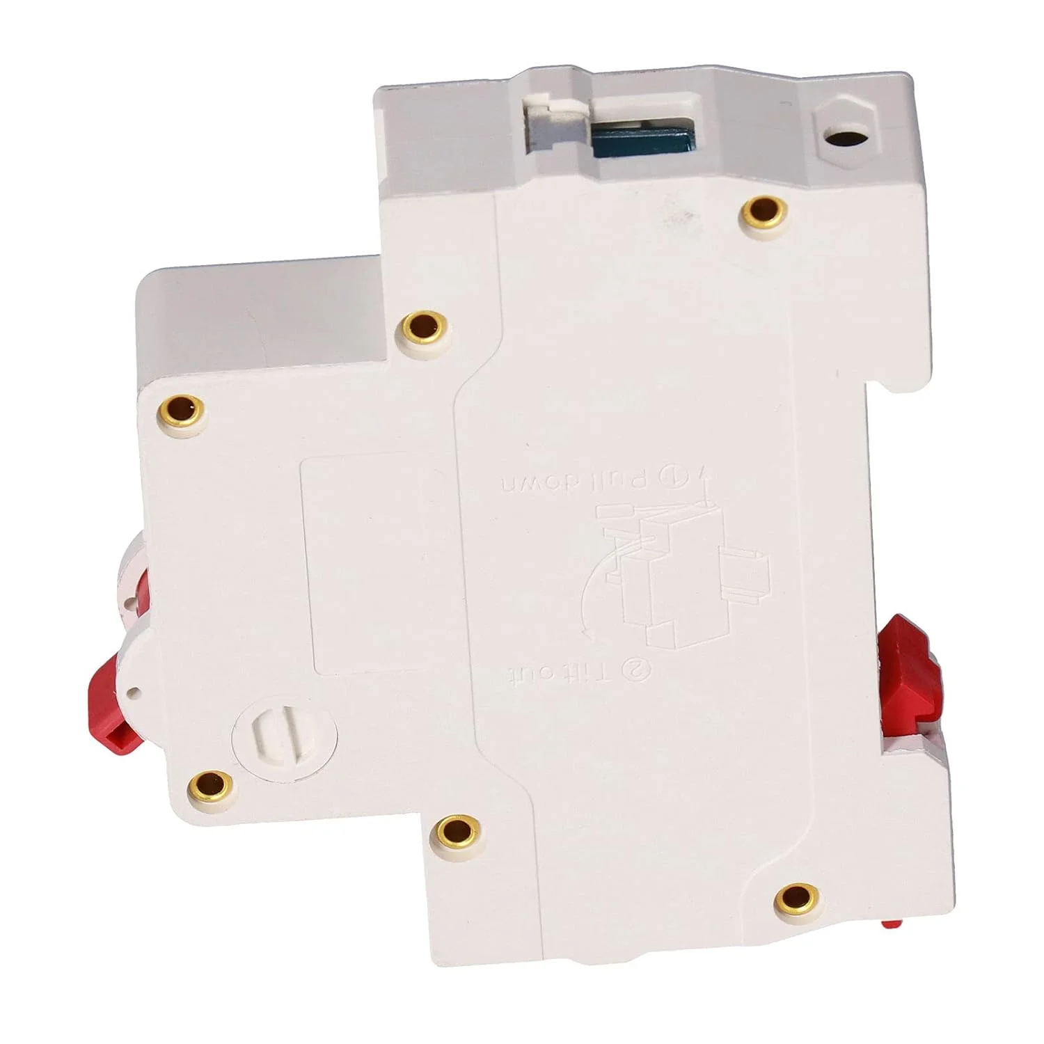 کلید مینیاتوری مارهنکیوس مدل DZ47-63 MCB تک پل 230 ولت/400 ولت با پنجره دیداری و گیره قفل دوپایه برای حفاظت از اضافه بار و اتصال کوتاه (40 آمپر) کلید مینیاتوری مارهنکیوس مدل DZ47-63 MCB تک پل 230 ولت/400 ولت با پنجره دیداری و گیره قفل دوپایه برای حفاظت از اضافه بار و اتصال کوتاه (40 آمپر)