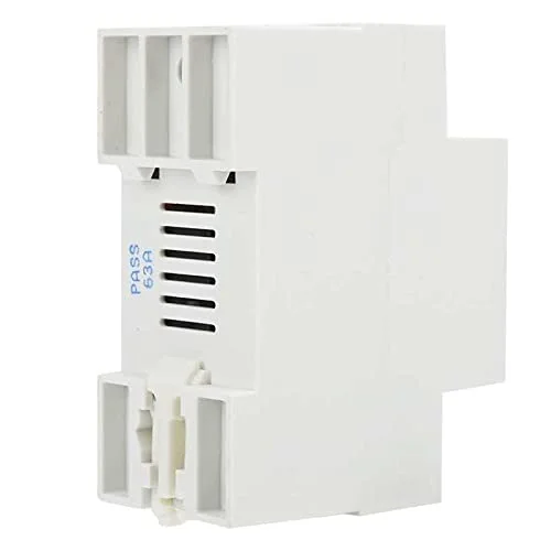 محافظ ولتاژ اضافه و کم ولتاژ ShoFbi مدل VA-63A با نمایشگر LED دوگانه، محافظ جریان با قابلیت تنظیم مجدد خودکار، قطع کننده مدار AC 220V، محافظ نشتی زمین محافظ ولتاژ اضافه و کم ولتاژ ShoFbi مدل VA-63A با نمایشگر LED دوگانه، محافظ جریان با قابلیت تنظیم مجدد خودکار، قطع کننده مدار AC 220V، محافظ نشتی زمین